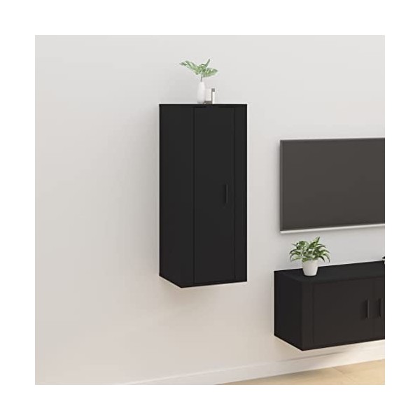 VEEKI Meuble TV, Meuble TV Suspendu, Meuble, Meuble TV avec Rangement，Meuble Industriel, Convient pour Salon ou Chambre, Mura