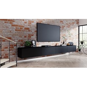 Television 280 cm TV 65 Pouces TV 280 cm Meuble Tele Industriel Meuble TV 280 cm Longueur 280 cm Armoire TV TV étagère TV Boa