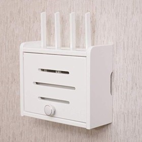 FHKBB Étagère Flottante Étagère Flottante Étagère Murale pour Meuble TV Console TV Étagère pour routeur Étagère DVD Décodeur 