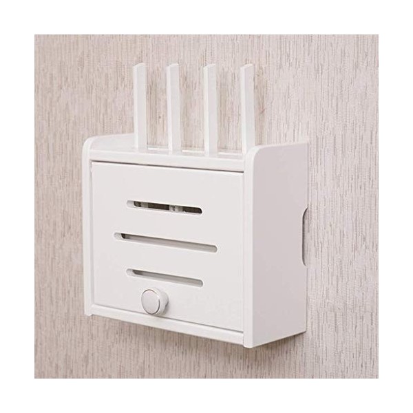 FHKBB Étagère Flottante Étagère Flottante Étagère Murale pour Meuble TV Console TV Étagère pour routeur Étagère DVD Décodeur 