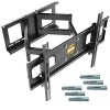 RICOO Support TV Mural 40-75" Pouces 102-191cm , R06-F Orientable et Inclinable Fixation Murale télévision Bras articulé tél