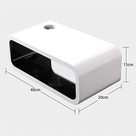 Meuble TV Meuble TV Unités Murales pour Salon Meuble TV Mural Étagère Unité De Rangement Étagère Lecteur DVD/Blu-Ray Boîtier 