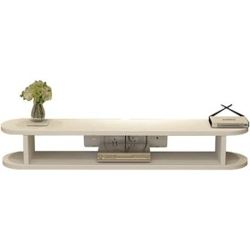 Meuble TV Unités murales TV pour Salon Meuble TV Mural Fond Mural pour la Maison Support de Rangement pour médias et divertis