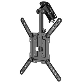 Support de plafond pliable en aluminium pour TV I Entièrement mobile I 23-55" I 58-140 cm