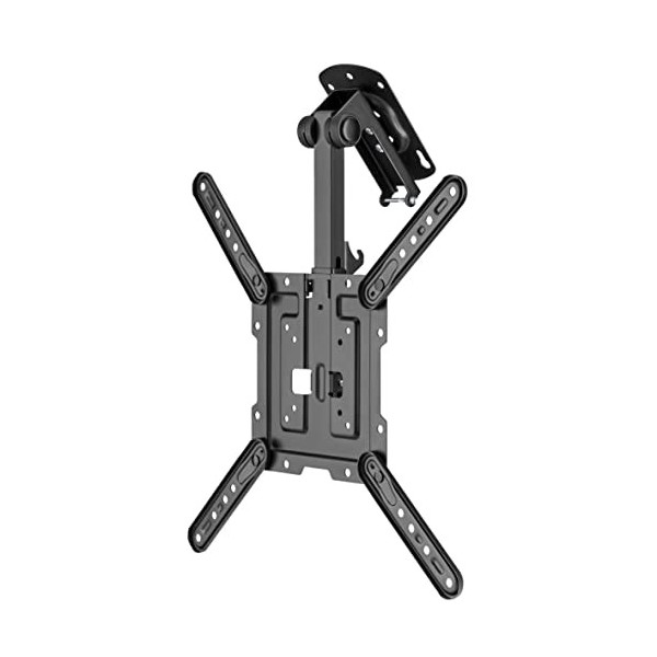 Support de plafond pliable en aluminium pour TV I Entièrement mobile I 23-55" I 58-140 cm