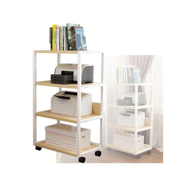 Armoire De Rangement Multimédia, Support Audio Amovible À 3 Niveaux, Support De Lecteur Multimédia, Support De Rangement Ouve