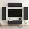 VEEKI Meuble TV, Meuble TV Suspendu, Meuble, Meuble TV avec Rangement，Meuble Industriel, Convient pour Salon ou Chambre, Ense