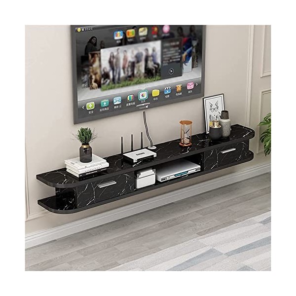 EsEntL Meuble TV Unités Murales TV pour Salon Meuble TV Armoire Murale Console TV en Bois pour Salon Salle de Divertissement