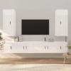 VEEKI Meuble TV, Meuble TV Suspendu, Meuble TV Industriel, Meuble TV Bois, Meuble Chambre, Convient pour Salon ou Chambre, En