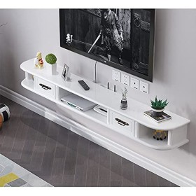 StrOux Meuble TV Flottant Meuble Meuble TV Meuble TV Unités murales pour Salon Console TV Meuble TV Meuble Mural Unité de Div