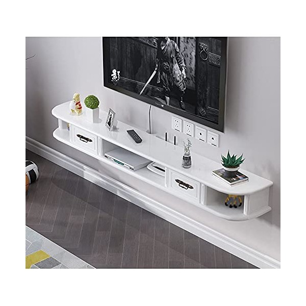 StrOux Meuble TV Flottant Meuble Meuble TV Meuble TV Unités murales pour Salon Console TV Meuble TV Meuble Mural Unité de Div