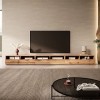 Selsey - REDNAW - Meuble TV - 3x100 cm - chêne wotan - scandinave – Moderne