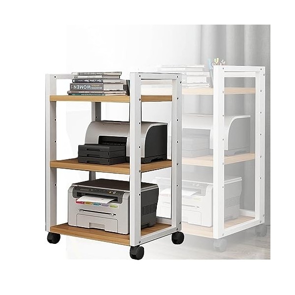 YCOVSFP Meuble TV De Jeu Et Tour Audio Stéréo, Rack De Stockage Ouvert Amovible, Étagère Multifonctionnelle for Maison/Bureau