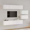 VEEKI Meuble TV, Meuble TV Suspendu, Meuble TV Industriel, Meuble TV Bois, Meuble Chambre, Convient pour Salon ou Chambre, En