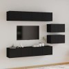 VEEKI Meuble TV, Meuble TV Suspendu, Meuble TV Industriel, Meuble TV Bois, Meuble Chambre, Convient pour Salon ou Chambre, En