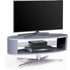 MDA Designs Orbit 1100GG Meuble TV avec côtés gris elliptiques pour écrans plats jusquà 55" Gris