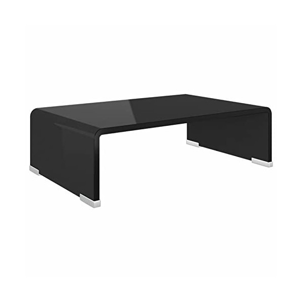 XIAOGUANG Support pour Moniteur Support TV Support de Bureau Multimédia Montant de Support de Moniteur dordinateur Meuble TV