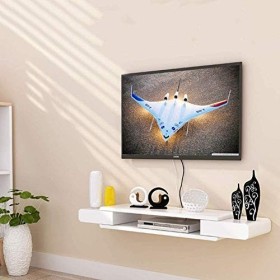 Meuble TV Meuble TV Flottant Meuble Meuble TV Meuble TV Unités Murales pour Salon Étagère Flottante Meuble TV Mural DVD