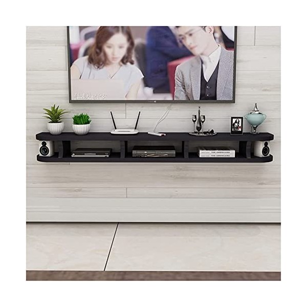 EsEntL Meuble TV Meuble TV Unités Murales pour Salon Console TV Meuble TV Meuble Mural Adapté Au Salon Chambre Bureau/D/100X2