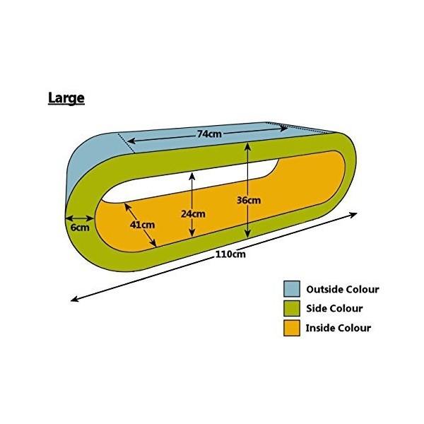 Zespoke Rétro Conception de Cerceau de Style Grande Largeur Crème Mat Meuble TV/Armoire 110cm