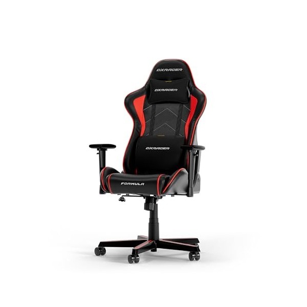 DXRacer FORMULA L Noir & Rouge PVC Cuir Loriginal du Chaise Gaming