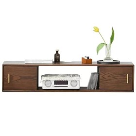 Kamnik Étagère Flottante pour Meuble TV, composant de Console multimédia pour Centre de Divertissement Mural sous Le télévise