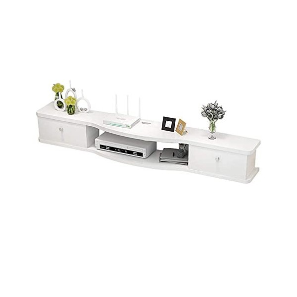 EsEntL Meuble TV Flottant Meuble TV Meuble TV Unités Murales pour Salon Étagère Flottante Meuble TV Mural Support de Rangemen