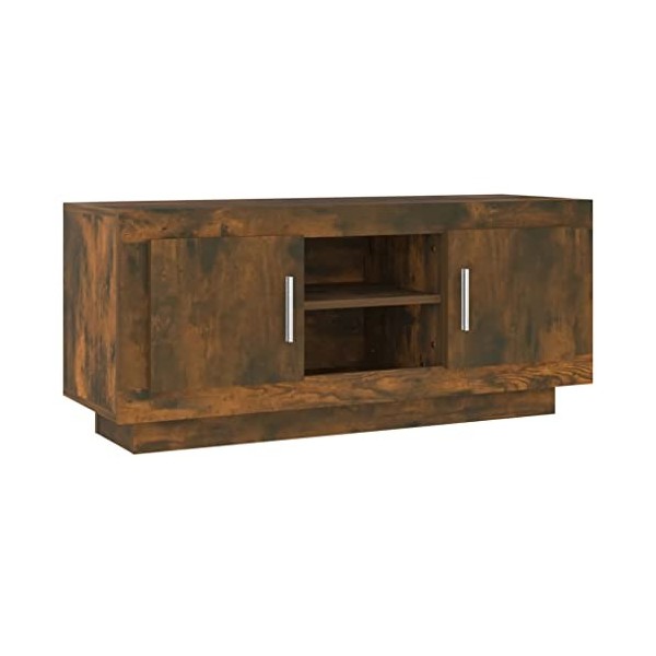 VEEKI Meuble TV, Meuble TV Suspendu, Meuble TV Industriel, Meuble TV Bois, Meuble Chambre, Convient pour Salon ou Chambre, ch