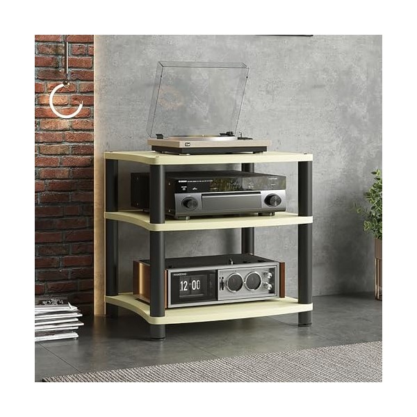 Armoire De Composants Audio/vidéo À 3/4 Niveaux, Racks Et Supports HiFi, Armoire De Rack Audio, For Le Salon, Les Jeux, La Sa