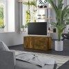 VEEKI Meuble TV, Meuble TV Suspendu, Meuble TV Industriel, Meuble TV Bois, Meuble Chambre, Convient pour Salon ou Chambre, Ch