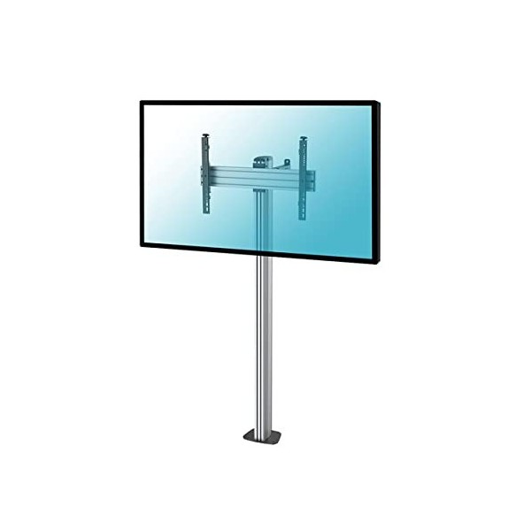 KIMEX - Support TV - sur Pied - pour écran 32" - 75" - Hauteur 175cm - A Visser - 031-1100K3