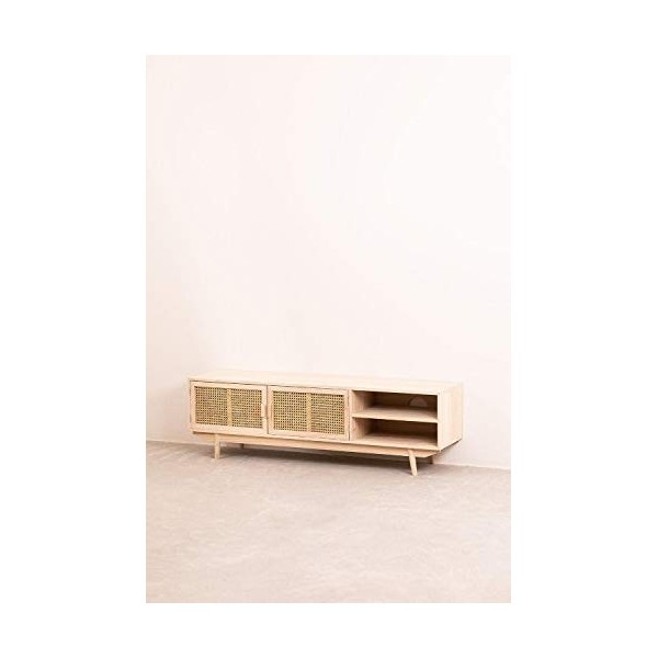 Stylez Meuble TV rotin 150cm