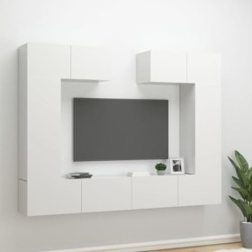 VEEKI Meuble TV, Meuble TV Suspendu, Meuble TV Industriel, Meuble TV Bois, Meuble Chambre, Convient pour Salon ou Chambre, En