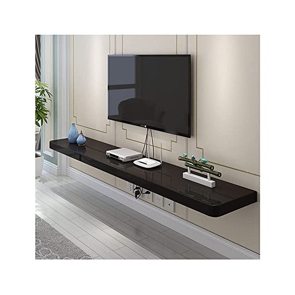 Vendics Meuble de Rangement Pour Téléviseur Unités Murales Pour Console Multimédia de Salon Meuble de Rangement Flottant Pour