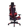 The G-Lab KS-Carbon-BlackRed Chaise Gaming, Simili Cuir, Noir & Rouge, Taille Unique