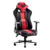 Diablo X-Player 2.0 Chaise Gaming Fauteuil de Gamer de Bureau Accoudoirs 3D Design Ergonomique Tissu Skaï Oreiller Coussin Lo