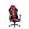 Diablo X-Player 2.0 Chaise Gaming Fauteuil de Gamer de Bureau Accoudoirs 3D Design Ergonomique Tissu Skaï Oreiller Coussin Lo