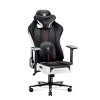 Diablo X-Player 2.0 Chaise Gaming Fauteuil de Gamer de Bureau Accoudoirs 3D Design Ergonomique Tissu Skaï Oreiller Coussin Lo