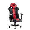 Diablo X-Player 2.0 Chaise Gaming Fauteuil de Gamer de Bureau Accoudoirs 3D Design Ergonomique Tissu Skaï Oreiller Coussin Lo