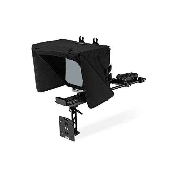 PROAIM TP-ULTM-01 Téléprompteur modulaire pour écrans LCD 12" avec capot pliable et support VESA 75 mm
