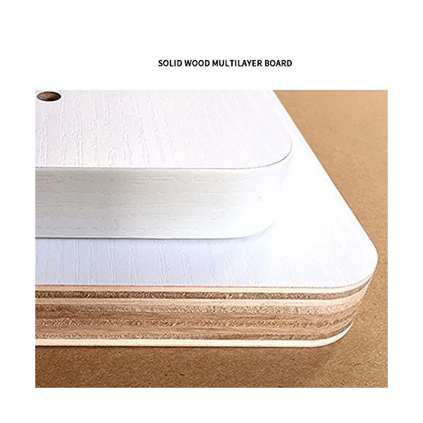 EsEntL Console multimédia Murale, étagère de composant de Meuble TV Flottant, étagère de Rangement Murale et vidéo, Meuble de