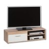 Stella Trading Gemma Meuble TV en chêne Sonoma Blanc