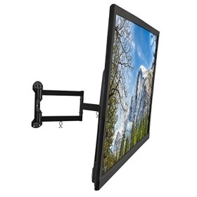 Mount-It! Support Mural Full Motion pour TV | Support TV à Bras Long avec Extension de 61 cm | Convient aux téléviseurs de 32