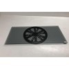 Base pivotante pour TV, Rotation Facile - en Verre trempé, Coloris Noir fumé, GK70N, Dimensions : 70 x 32 cm - Charge Max. 40