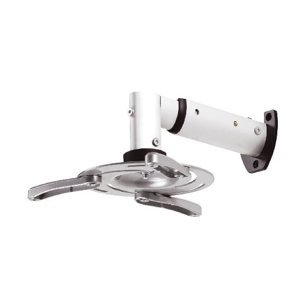 MyWall H16-5L Support mural pour TV projecteur Distance 260-335 mm Pivotant 360° Inclinaison 20° Argent