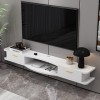 EsEntL Meuble TV Mural Console multimédia Murale, Meuble TV Flottant, étagère de Rangement multimédia pour Salon, Chambre à C