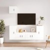 VEEKI Meuble TV, Meuble TV Suspendu, Meuble TV Industriel, Meuble TV Bois, Meuble Chambre, Convient pour Salon ou Chambre, En