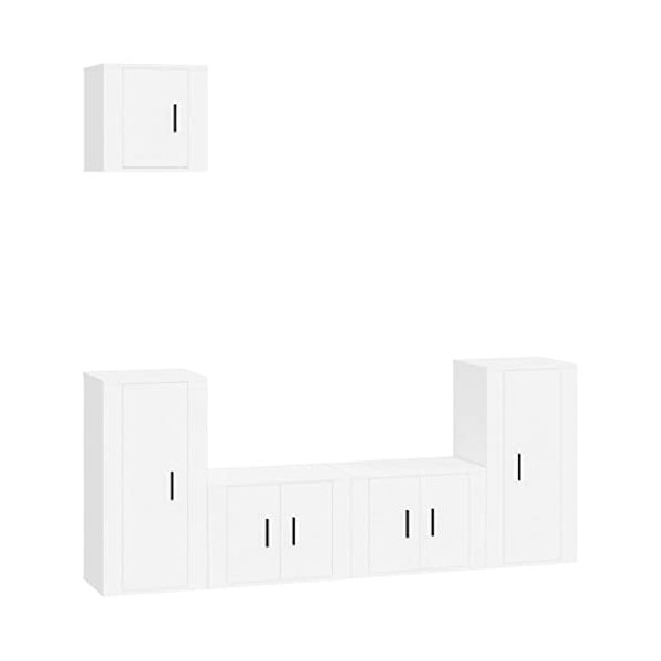 VEEKI Meuble TV, Meuble TV Suspendu, Meuble TV Industriel, Meuble TV Bois, Meuble Chambre, Convient pour Salon ou Chambre, En