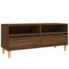 vidaXL Meuble TV chêne Marron 100x34,5x44,5 cm Bois dingénierie