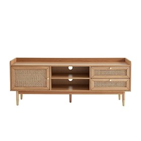 BAÏTA Meuble TV Léon, Bois, Chêne, L160cm LEON07